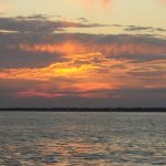 sunset_from West Island towards Newport